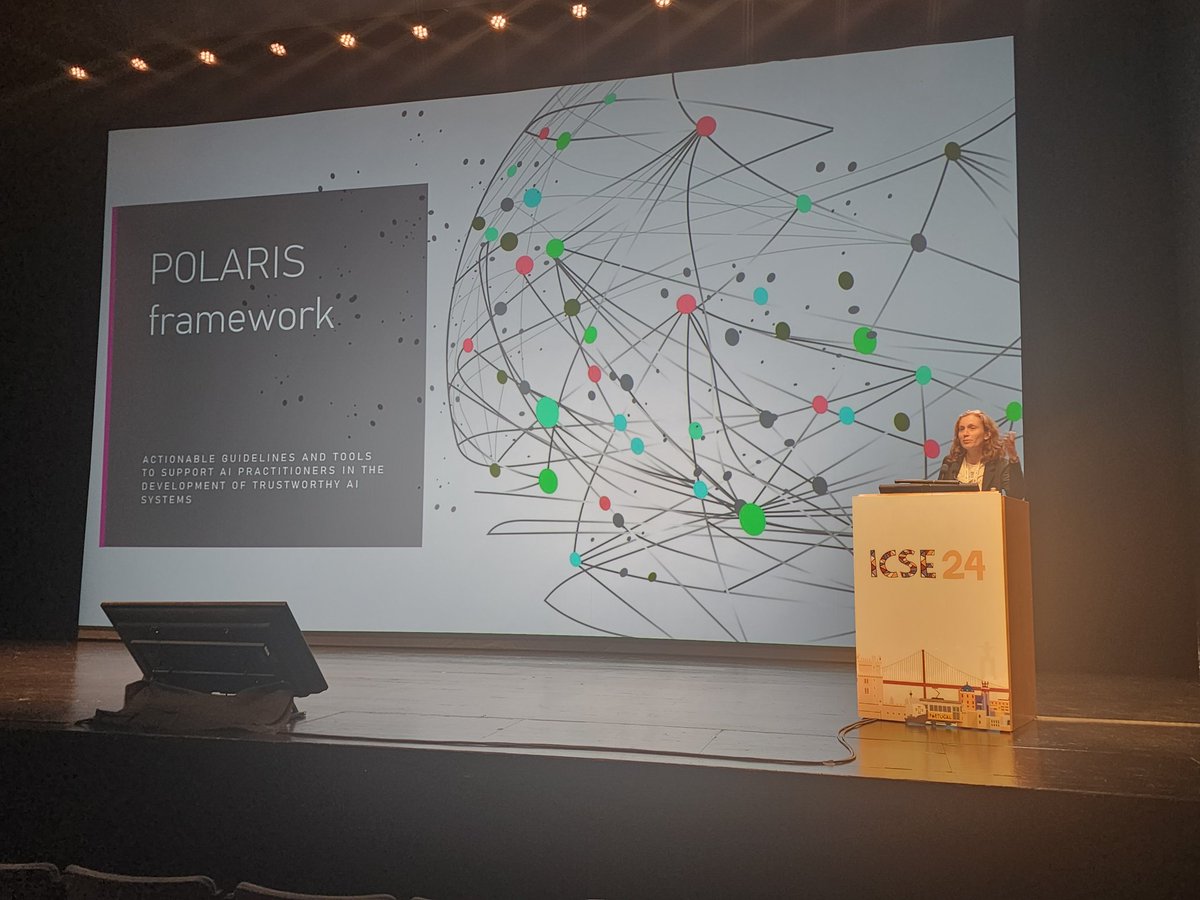 Marcos Kalinowski (@prof_kalinowski) on Twitter photo <a href="/azzurraragone/">Azzurra Ragone</a> presenting our paper "
POLARIS: A framework to guide the development of Trustworthy AI systems" <a href="/CAINconf/">CAINconf</a>
with <a href="/mtbaldassarre/">Maria Teresa Baldassarre</a> and Domenico Gigante <a href="/azzurraragone/">Azzurra Ragone</a> presenting our paper "
POLARIS: A framework to guide the development of Trustworthy AI systems" <a href="/CAINconf/">CAINconf</a>
with <a href="/mtbaldassarre/">Maria Teresa Baldassarre</a> and Domenico Gigante