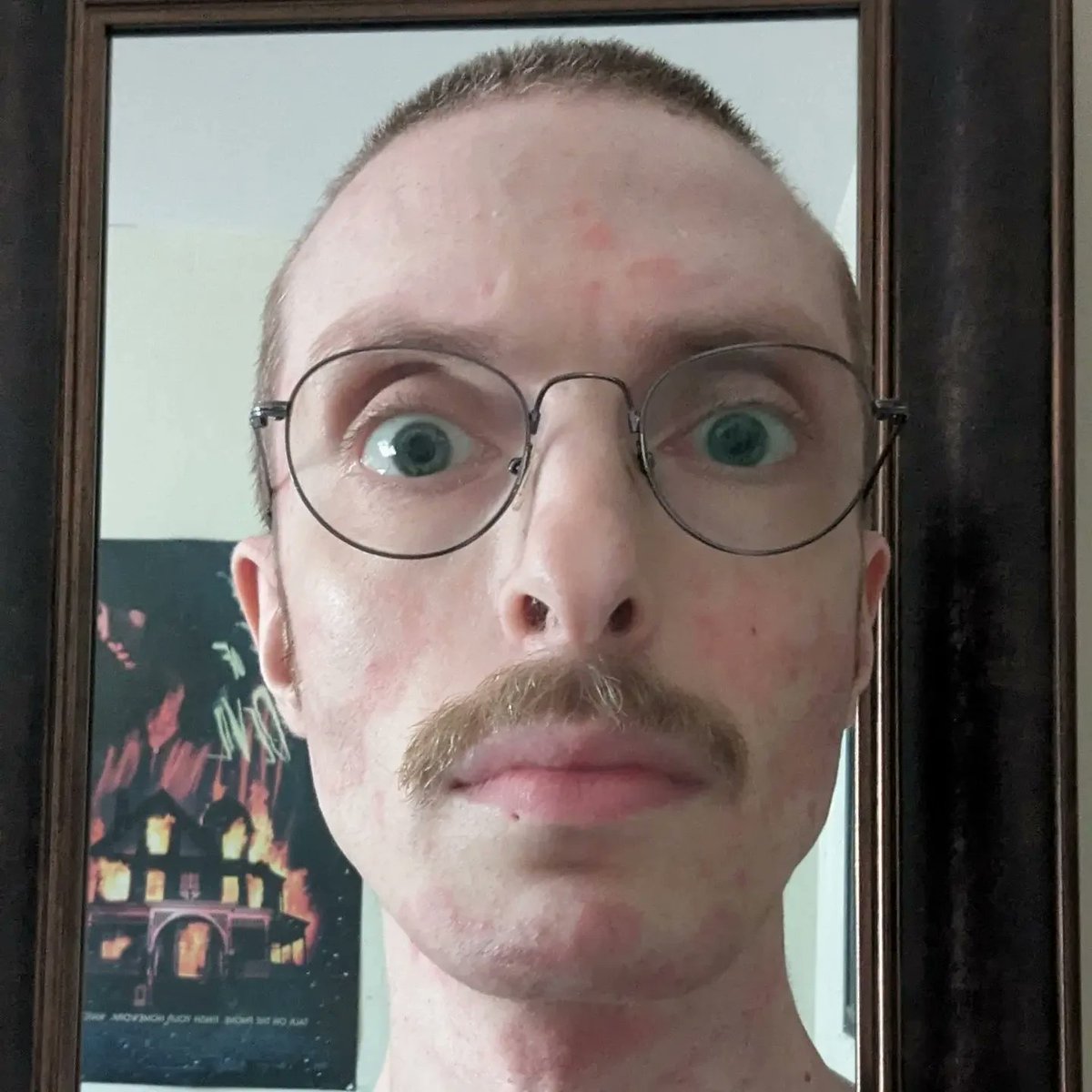TheAmazingAri's tweet photo. People who should never grow a moustache: Me

I look like either Ned Flanders or a serial killer. Enjoy this, because I am shaving this monstrosity off my face. https://t.co/gaQaxYHnkB
