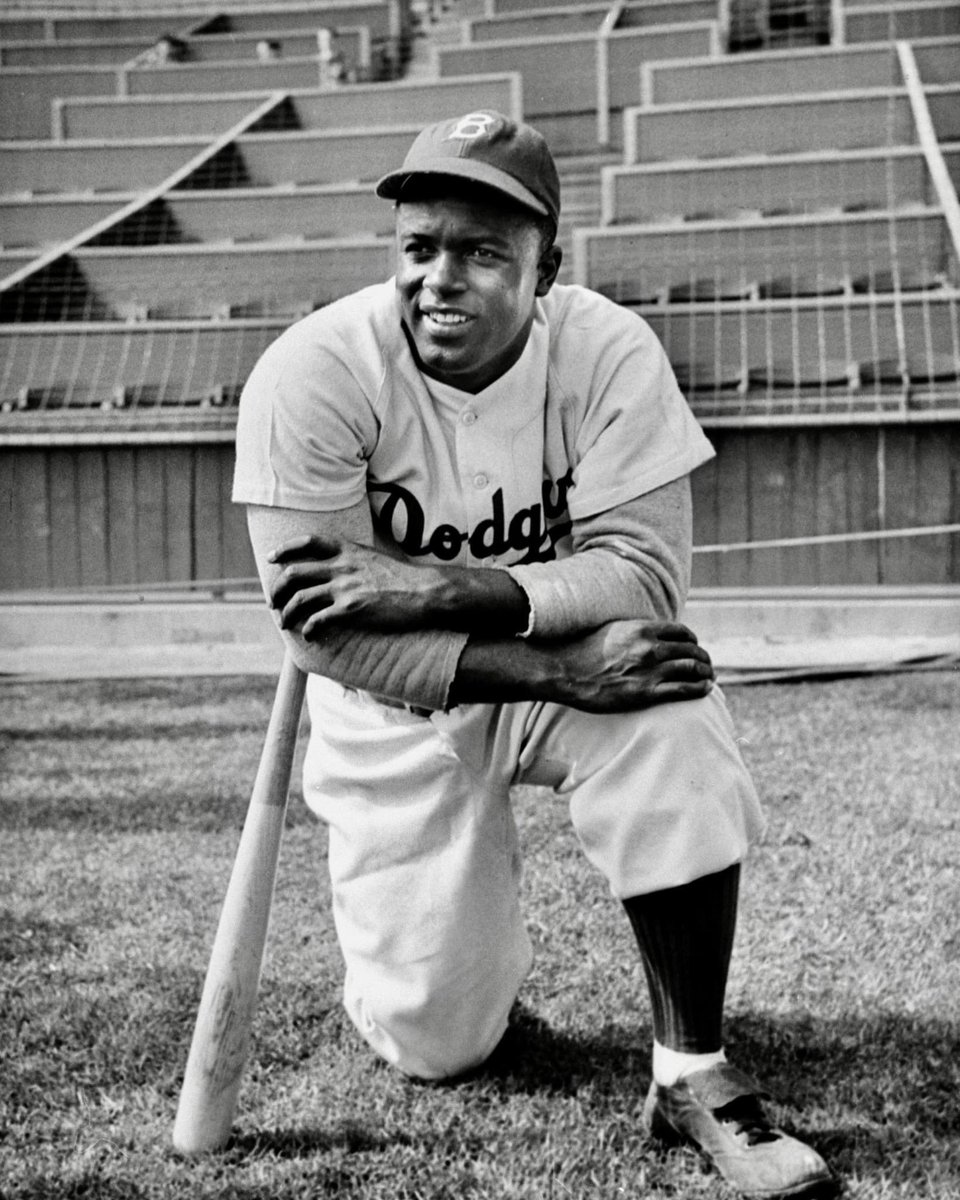 On This Day in History - April 15, 1947. Jackie Robinson became the first African American player in Major League Baseball at age 28. Playing in the Negro Leagues until Brooklyn Dodgers general manager Branch Rickey tabbed him as the player who would integrate the white major…