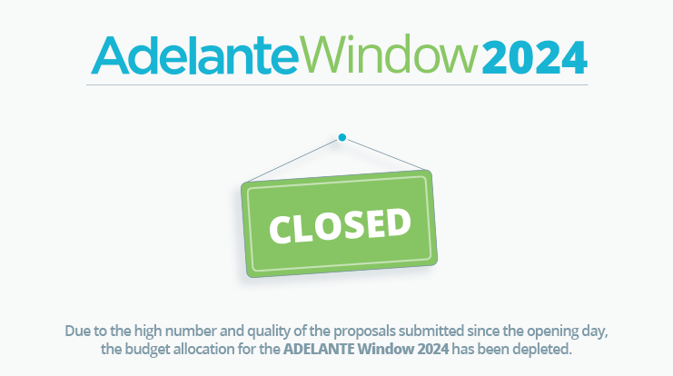 The budget allocation for the #ADELANTEWindow2024 has been depleted. This fact, according to the Guidelines for Applicants, closes the possibility of submitting new Initiatives under the current edition.
Thank you for your interest in #TriangularCooperation.