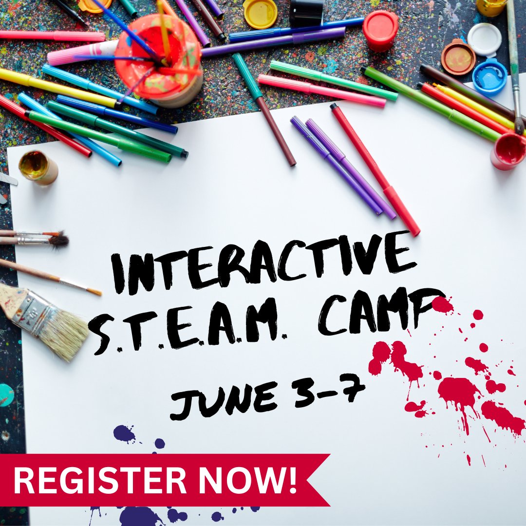 🎨 Happy World Art Day! 🌍✨ Dive into creativity this summer at our Interactive S.T.E.A.M. Camp! 🚀🔬 Register now for our Interactive Institute, happening June 3rd - 7th. 📆✨ coppellisdef.org/interactive-in… #WorldArtDay #STEAMCamp #CreativityUnleashed