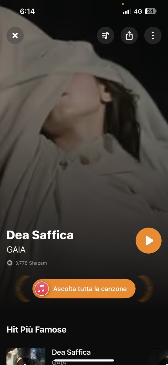 RAGAZZI DOBBIAMO ANCHE SHAZAMMARE LA CANZONE, È IMPORTANTE PER LE RADIO ❤️ #gaiagozzi #gaia #deasaffica