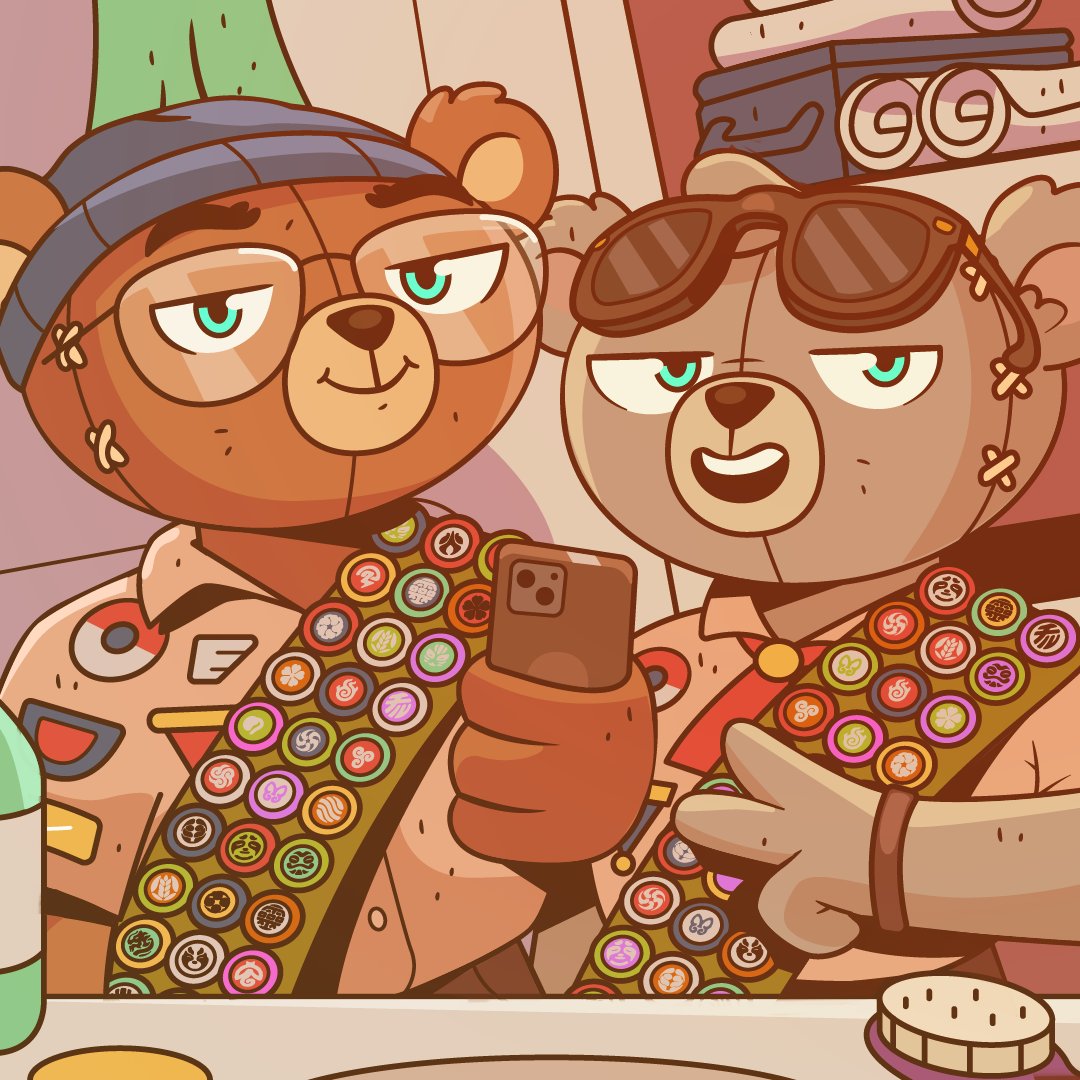 playteddies's tweet photo. When you've finally snagged every badge https://t.co/7Y0G2fmFdN