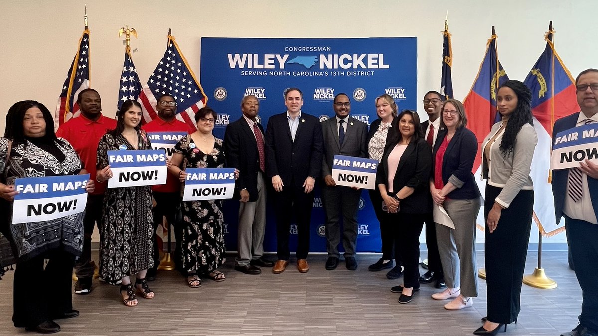 RepWileyNickel's tweet image. Thank you @repabejones, @NAACP, @CommonCauseNC, @PPSouthAtlantic, @DemocracyGreen, @ncaatogether, @equalitync &amp;amp; all who came out to support #FairMaps today!

The FAIR MAPS Act could double the number of competitive seats in Congress &amp;amp; ensure politicians are accountable to voters.