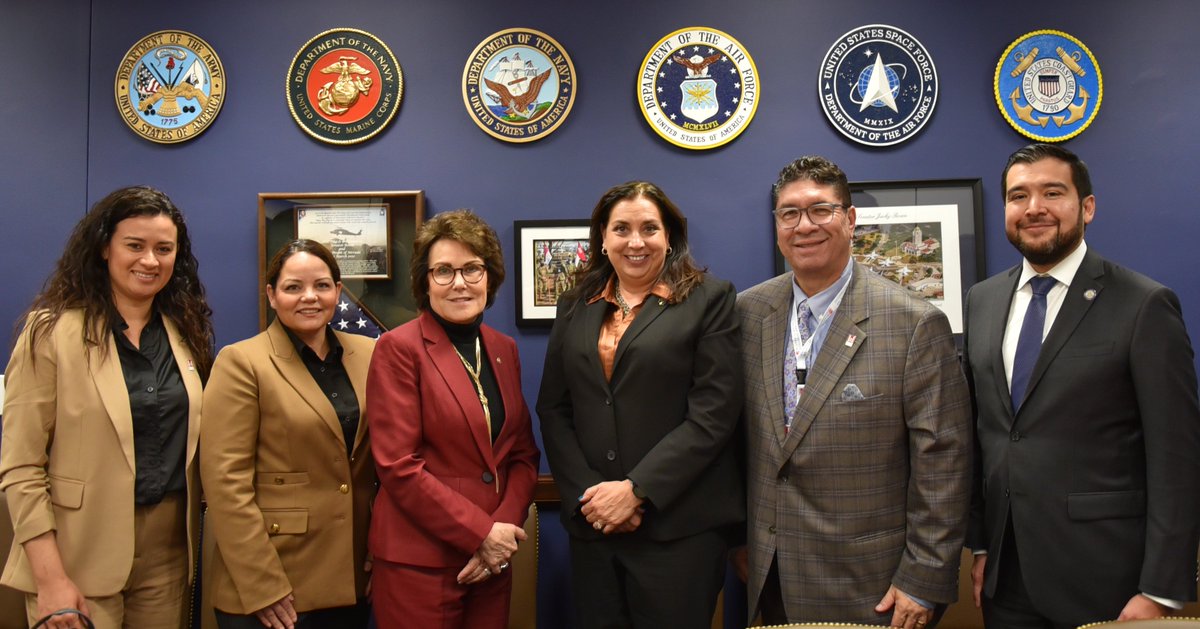 Nevada is home to five designated and three emerging HSI colleges and universities. I met with @NSHE HSI leaders to discuss their important work to support students by increasing access to higher education for Hispanic students state-wide.