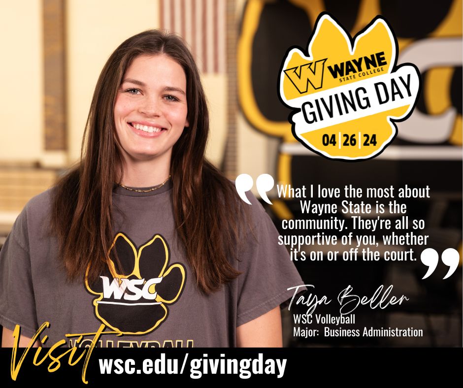 WSCWildcatVB's tweet image. On April 26th, let's serve up success for Wildcat Volleyball! Your support on Giving Day helps us keep the momentum going, both on and off the court. 

wsc.edu/givingday

#WSCGivingDay