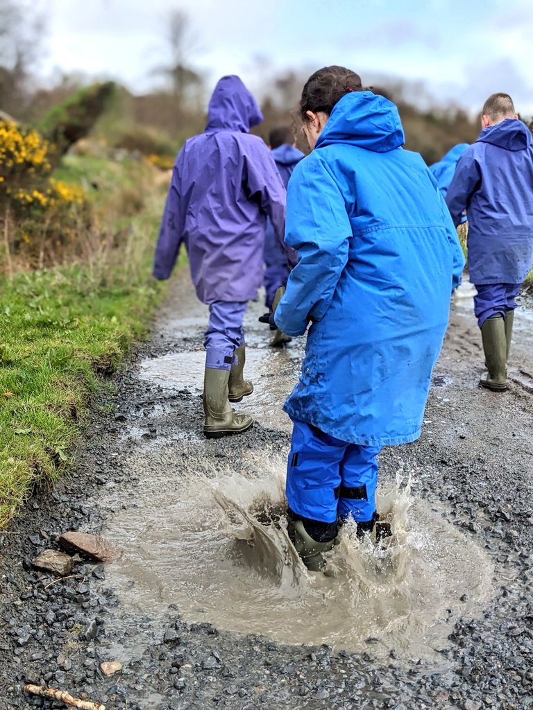 Day one with @HyndlandPS A great start to their @BlairvadachOEC journey, setting our challenges and goals for the week.💪 Follow their progress....👉 #HyndlandBV24 #BV50years