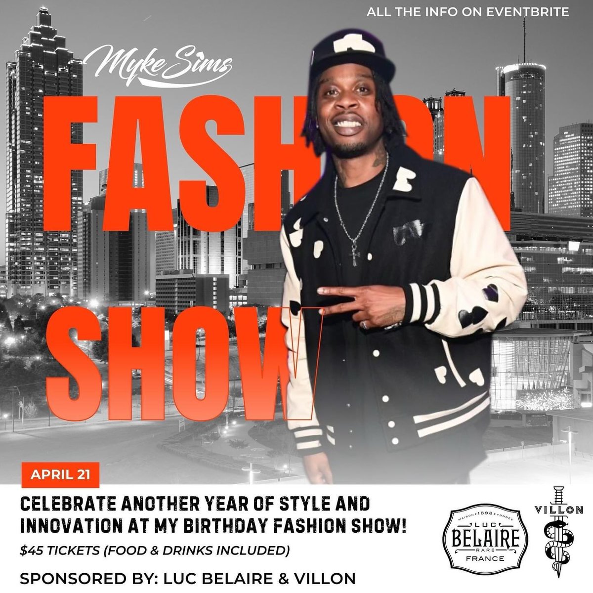 House ⭕️f Art©️Event(s)
🥂 @msimscollection 
📍 @houseofartatl
🔥4/21 Myke Sims©️#CutFromADifferentCloth birthday extravaganza  #fashionshow & pop up #party. Sponsored x Bel Aire w/ food & music🛍 shop S|S collexion
📍2460 Moreland Ave
#mykesims #houseofartatl  #atlanta #event