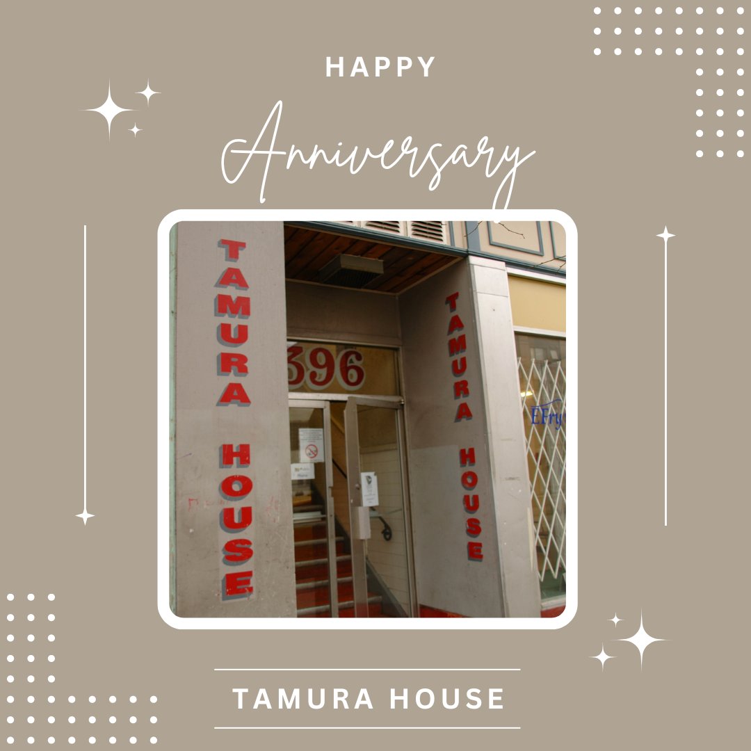 Happy Anniversary to the Tamura House! Constructed between 1912 and 1913, it has undergone numerous renovations, rivalling the Russell as one of our most historic sites.