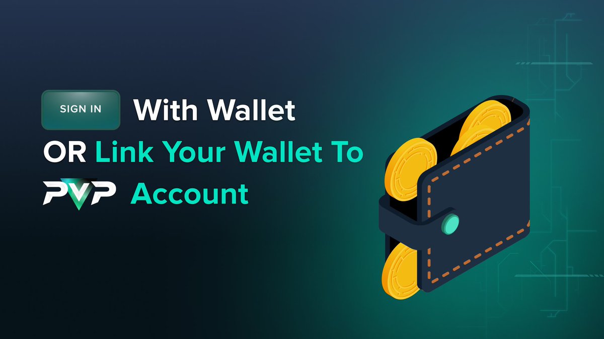 We’re thrilled to announce the latest updates to PvP, making it even more web3 user-friendly:

▪️ Sign in with Wallet - Seamlessly access your PvP account using your wallet
▪️ Link existing PvP account with Wallet - Connect your account for a unified experience

Sign in with your