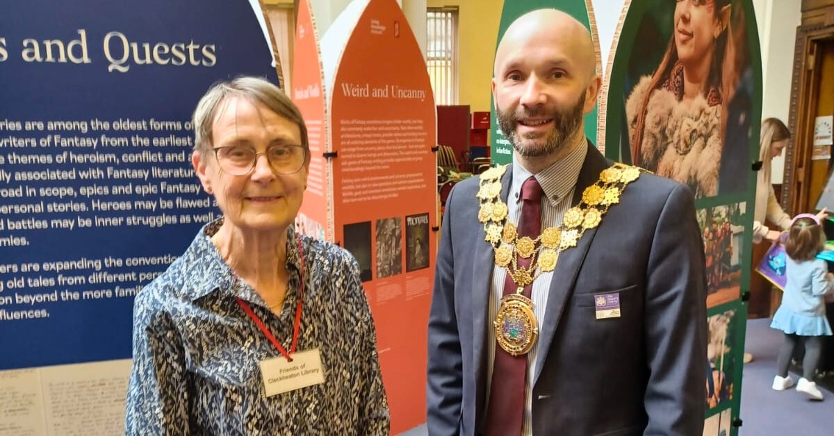 The Mayor of Kirklees had a wonderful visit to Cleckheaton Library to meet volunteers and staff who are doing a fantastic job at the Grade II listed building. Cllr Cahal Burke said it was great to see the library and all the different groups and activities taking place.