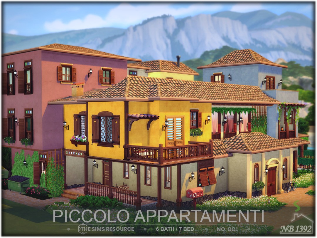 TheSimsResource's tweet photo. 📷 by @nobody1392_sims: Piccolo Appartamenti - The Sims 4 / No CC!
➡️https://t.co/7L7SEy1DDp
----
@thesimsresourcedotcom
simscreatorscommunity
thesims
thesimcommunity
----
#ts4 #ts4lots #thesims4 #sims4 #thesims4lots #nocc #TSR https://t.co/5ajOzbMry5