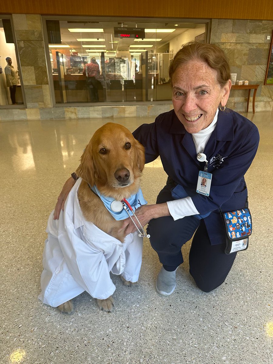 🌟 Let's celebrate National Volunteer Month! 🌟 April is a time to recognize the incredible contributions of volunteers who selflessly give their time and energy to make a difference for our patients, faculty and staff at the N.C. Basnight Cancer Hospital. #GiveBack