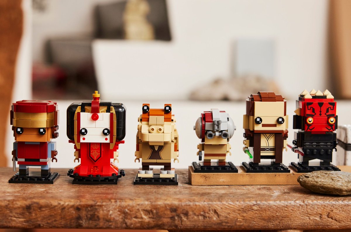 New LEGO Star Wars The Phantom Menace BrickHeadz revealed!

Release: May 1st
Price: $54.99
Pieces: 732

#legonews #legoleaks #lego #starwars