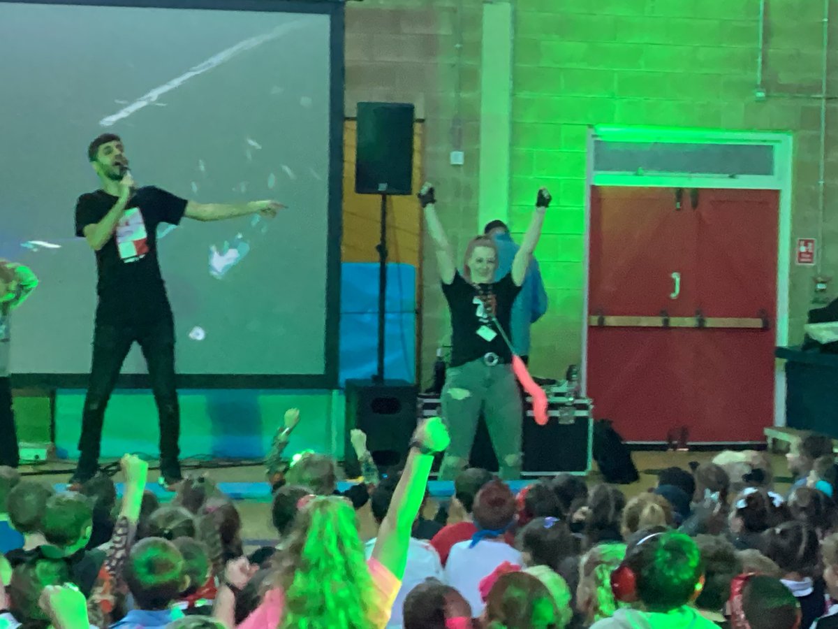 The winner of @RockKidzUK headbanger was no other than….. Miss Bishop. She has been practising this for over a year and is one ver proud rock star 🎸🌟