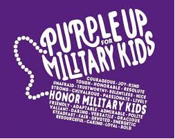 WeAreParkhill's tweet photo. Today is Purple Up Day! If you know a Trojan who has a parent in the military, please let them know they are recognized and appreciated. #purpleup4militarykids #MIC3Compact https://t.co/Vnzdc1WO0n
