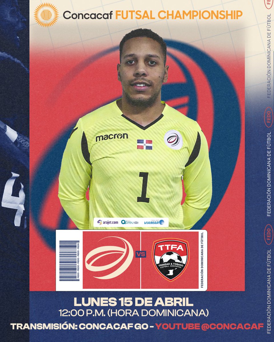 sedofutbol's tweet photo. 🥅⚽ ¡𝐂𝐞𝐫𝐫𝐚𝐦𝐨𝐬 𝐥𝐚 𝐟𝐚𝐬𝐞 𝐝𝐞 𝐠𝐫𝐮𝐩𝐨𝐬, 𝐞𝐬𝐭𝐚𝐦𝐨𝐬 𝐫𝐞𝐚𝐝𝐲𝐬!

Vamos por el pase a los 𝘾𝙐𝘼𝙍𝙏𝙊𝙎 𝘿𝙀 𝙁𝙄𝙉𝘼𝙇😎

🇩🇴🆚🇹🇹
Lunes 15 de abril
12:00pm (Hora Dominicana)
📺 Concacaf Go - YouTube @concacaf

¡VAMOS DOMINICANA! 🇩🇴🇩🇴🇩🇴🇩🇴🇩🇴🇩🇴🇩🇴 https://t.co/33ZSQoDPii