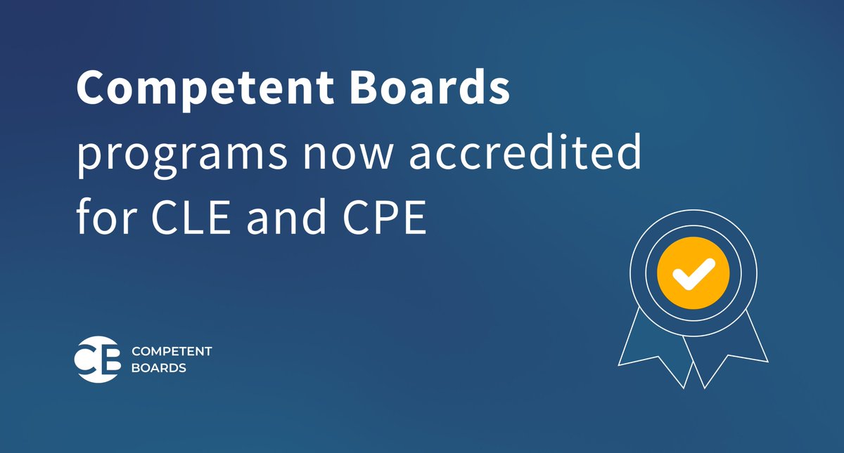 Our Certificate and Designation programs focused on #Sustainability & #ESG have been approved for #CPE credits in the US and Canada. This accompanies the US #CLE accreditation we already received. Alumni are eligible for up to 13.6 CPE Credits. #ExecutiveEducation #BoardEducation