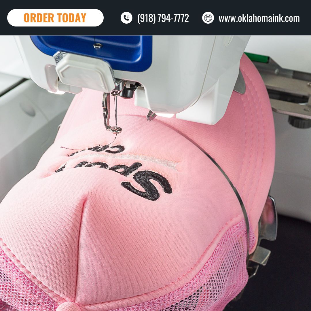 InkOklahoma's tweet photo. From classic monograms to intricate designs, we bring your vision to life through embroidery. (918) 794-7772 | https://t.co/MrACeyy3FO
#oklahomaink #okink #customshirts #screenprinting #tulsa #oklahoma #printlocal https://t.co/jFapuIQq0W