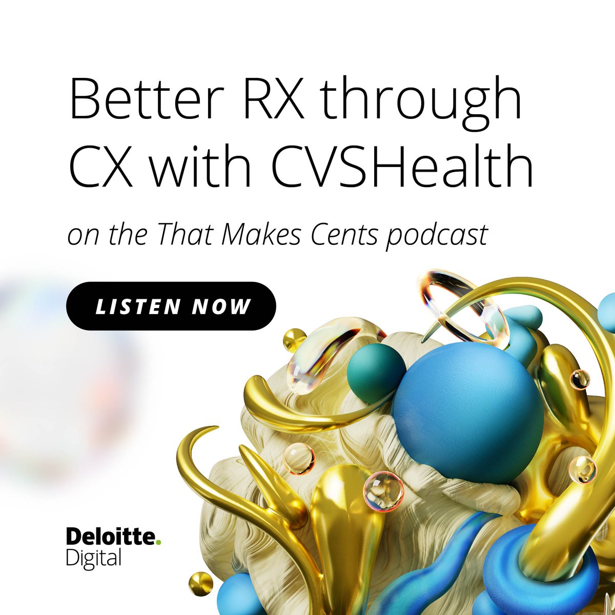 How can data transform the customer experience? Check out our latest episode of 'That Makes Cents' to learn how data insights and trends can enhance your #CustomerExperience. web.deloitte/6011wNfVN