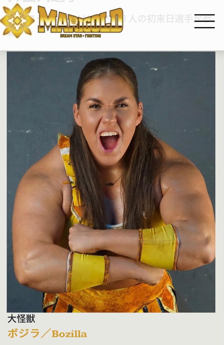 I send my <a href="/SiriusGermany/">Sirius Sports Entertainment</a> champion Bozilla to Japan #marigold