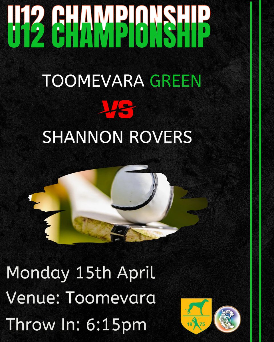 Good luck to our U12 Green team in their first championship match this evening.💚💛