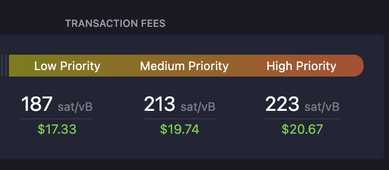 logicalthinkah's tweet image. Holy hell the #fees for sending #Bitcoin are really really high right now. Let see what happens today. Halving approaching fast.