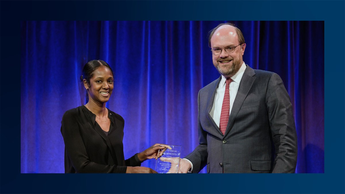 .@LSNYCnews honors Cravath “for outstanding advocacy and commitment to justice” at its 2024 Jazz for Justice Benefit in New York, where partner Antony Ryan accepted the award on behalf of the Firm bit.ly/440JwgL
