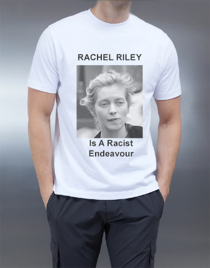 Rachel Riley is a racist endeavour.