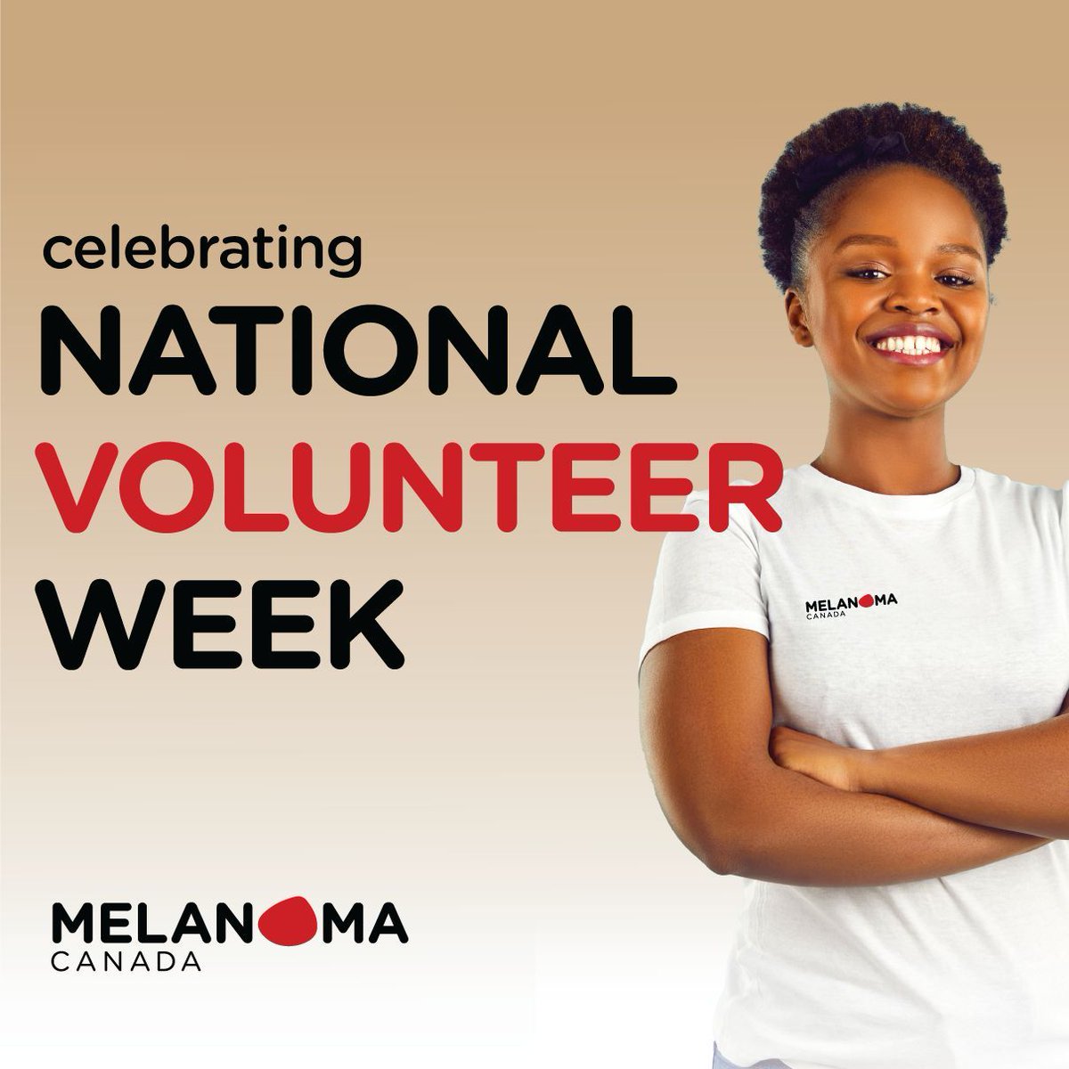 MelanomaCanada's tweet photo. Let's celebrate National Volunteer Week together! This special week is dedicated to recognizing the incredible volunteers who make our community stronger. 

Join us as a volunteer at Melanoma Canada at https://t.co/Da6h92tfyi  

#NationalVolunteerWeek #NVW2024 #EveryMomentMatters https://t.co/vFyXIM0kE8