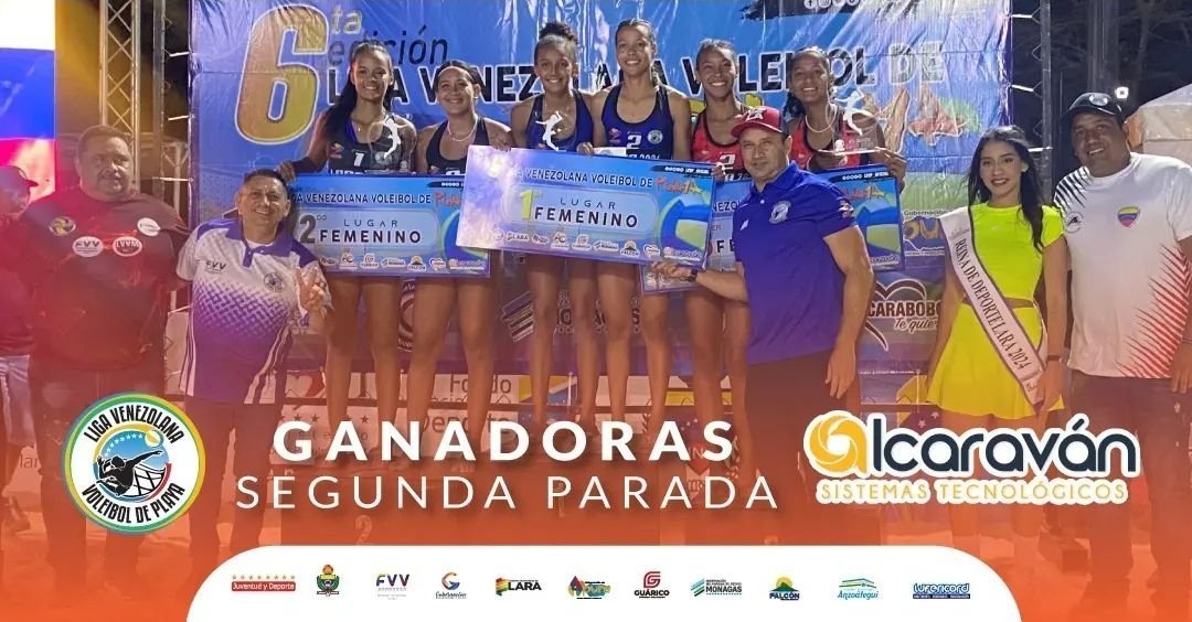 En la rama femenina la Olímpica <a href="/noris_volley/">Norisbeth Agudo</a> y Skeily Cuero se alzaron con la medalla de oro.

Yhonnielis Camacho y Aleynes Méndez de La Guaira se quedaron con la medalla de plata, mientras que Oriana Granadillo y Sara López del estado Carabobo con el bronce.

📸<a href="/lvvp_oficial/">lvvp_oficial</a>