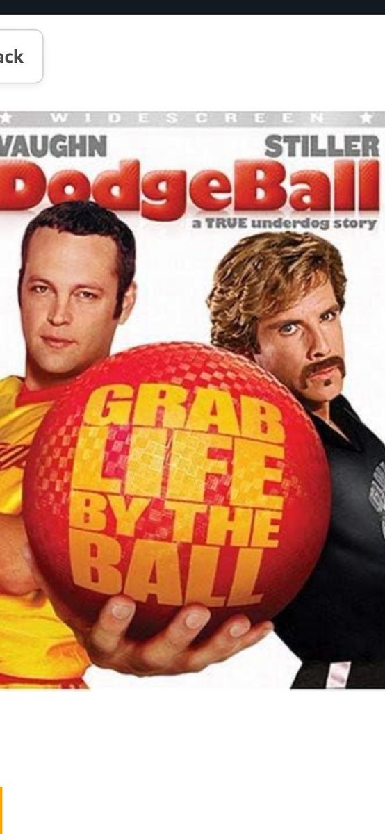 CollectorSupre1's tweet photo. The work week has started and it’s #MovieMonday! I’ve heard that “if you can dodge a wrench you can dodge a ball” so the movie for this week is Dodgeball. One of the most quotable comedies from my childhood. If you don’t like that then “cram it up your cram hole La Fleur” https://t.co/OtFcC7sM0Q