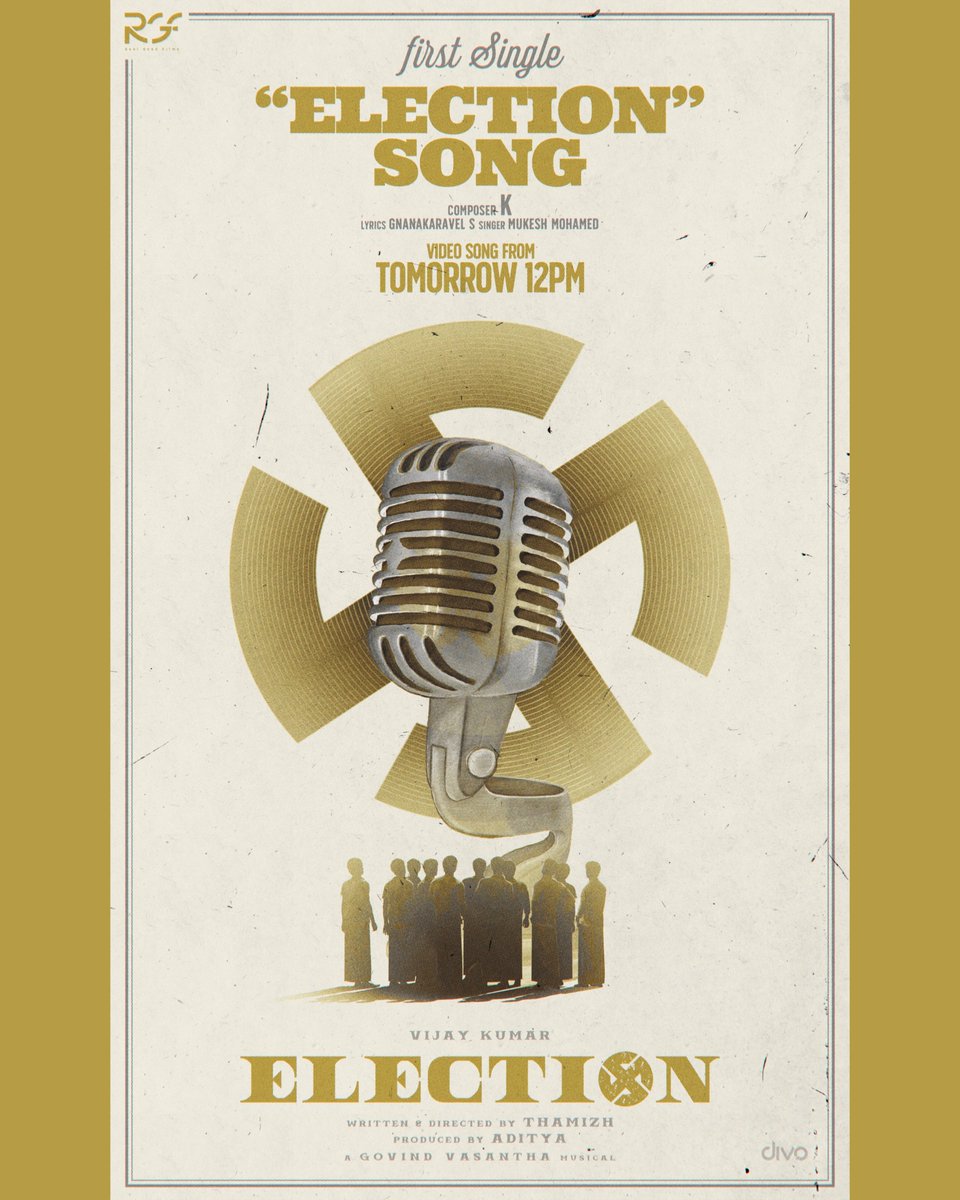 #ELECTION First Single Election song  Video Song Tomorrow at 12 PM.
#vijaykumar