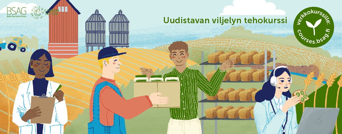 Avain tulevaisuuden ruuantuotantoon löytyy maaperästä - ja Uudistavan viljelyn tehokurssilta!🌱 Uusi #UVtehokurssi tuo nyt tutkimustiedon ja keinot, joilla ruokaketjun yritykset voivat tulla osaksi uudistavaa ruokajärjestelmää. Lue lisää ja rekisteröidy!👇bsag.fi/ajankohtaista/…