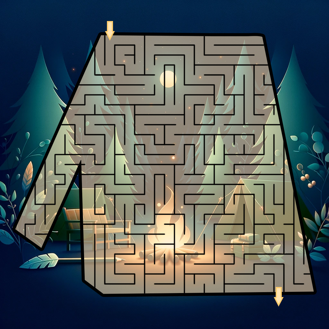 bethmartinbooks's tweet photo. Navigate the cozy corners of my Tent maze! ⛺ Will you pitch the perfect path or get tangled in the canvas? Find out in this week's #mondaymaze ! https://t.co/VydB3ZlX06