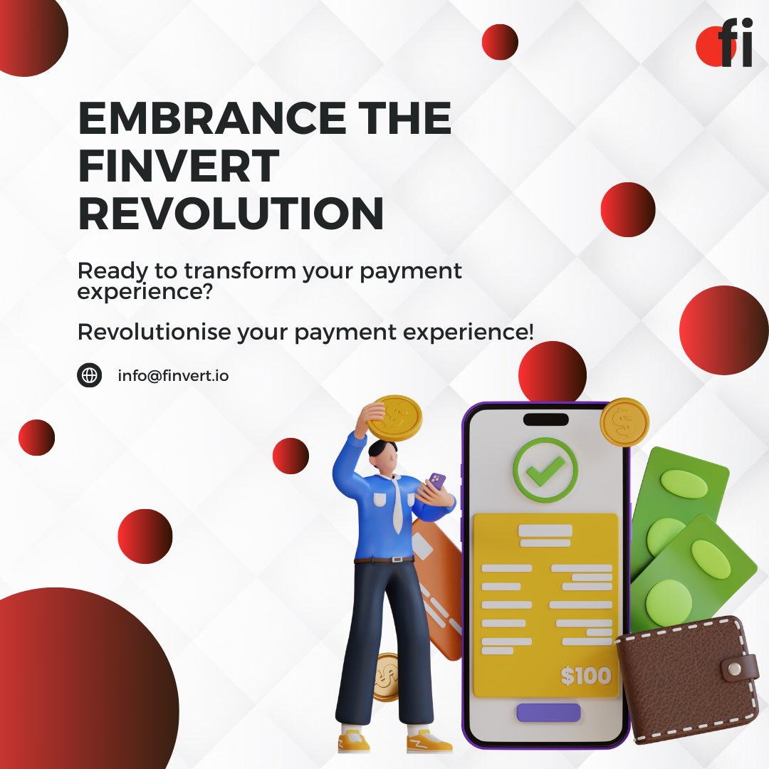 Finvertio's tweet photo. Transform your payment experience with Finvert's revolutionary solutions! 

Join us today and revolutionize your approach to payments. 

#fintech #payments #finance #technology #innovation https://t.co/WZNxryVeEA