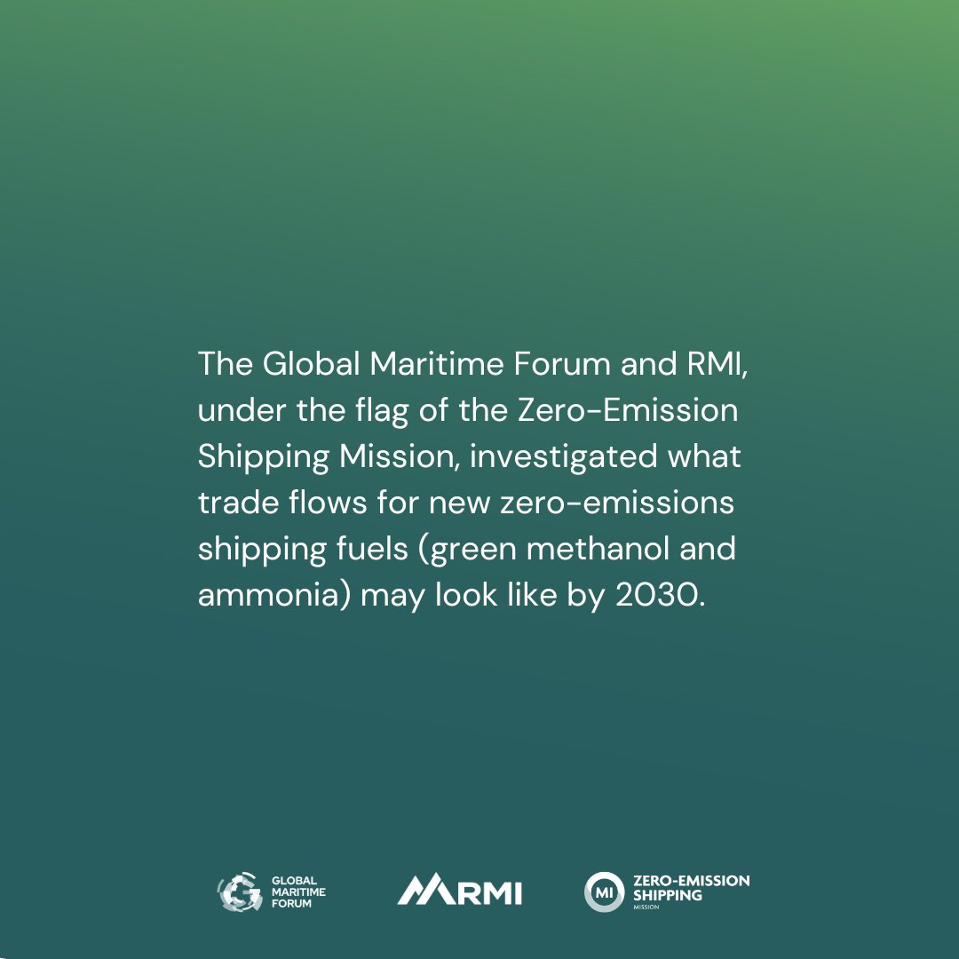 Singapore Maritime Week has started! 🎉 

We kicked off #SMW2024 with <a href="/glmforum/">Global Maritime Forum</a> and <a href="/MICleanEnergyRD/">Mission Innovation</a> to discuss our newest report exploring strategies that ports can take to supply #ZeroEmissions shipping fuels e-ammonia, e-methanol, and biomethanol. bit.ly/441j2eX