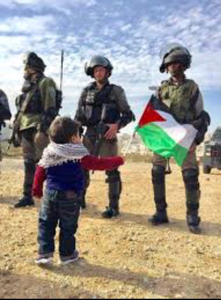 A little brave Palestinian Boy stand in front off The terrorist. Feeling proud 🇵🇸🇵🇸🇵🇸 #IranAttackIsrael #IsraeliTerrorists #Iran #IranAttack #Israel