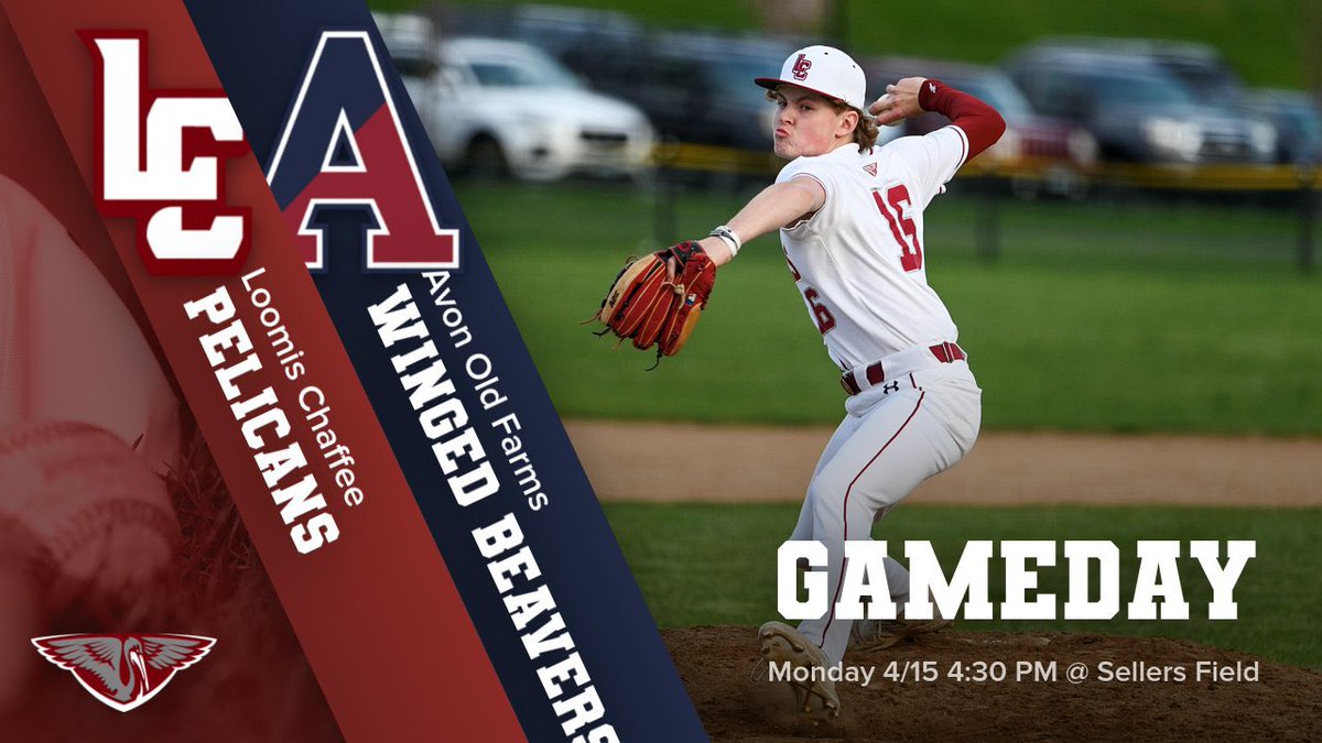 Loomis Chaffee Baseball (@lcbaseballpels) on Twitter photo The Peli’s hosting the Beavers on Sellers!
#SoarPelican | #LCAthletics | #PelicanPride | <a href="/LoomisAthletics/">Loomis Chaffee Athletics</a> The Peli’s hosting the Beavers on Sellers!
#SoarPelican | #LCAthletics | #PelicanPride | <a href="/LoomisAthletics/">Loomis Chaffee Athletics</a>