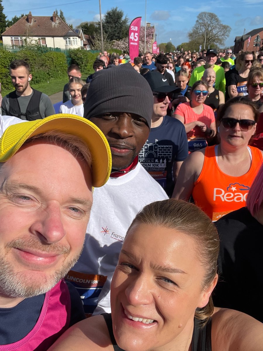 We're thrilled by the incredible effort our team put into the Lincoln 10K yesterday! Huge thanks to everyone eho has supported so far, if you can donate here: bit.ly/3W5kYRZ Well done Daniel, Jack, Russel, David, Georges, Gayle and Ellie – you did us all proud!
