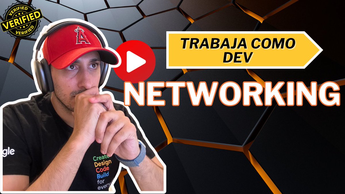 El networking puede generarte no solo una red de contacto eficiente, si no que puede traerte muchos posibles futuros trabajos...  te dejo el link del video en el proximo tweet