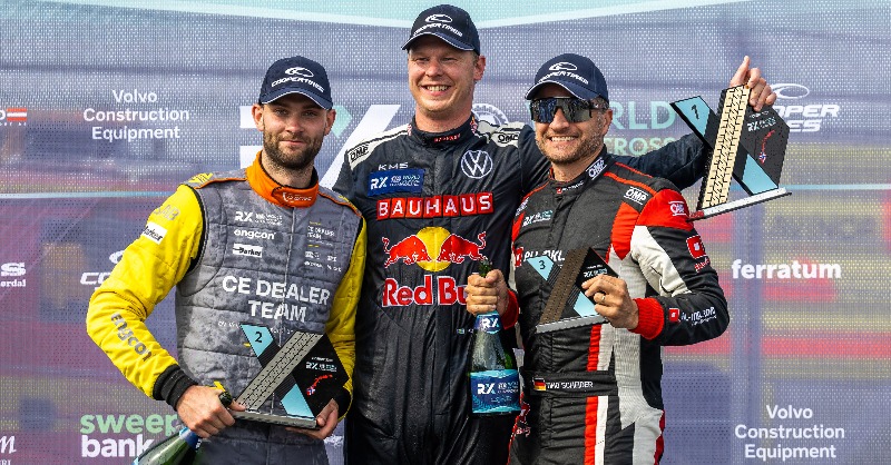 fia_rallycross's tweet photo. For so long the bridesmaid, now finally... the bride? 👰

Will 2024 be Niclas Grönholm’s year? 🤔

@cedealerteam #Rallycross #WorldRX #BattleOfTechnologies ⚔⚡️🏁