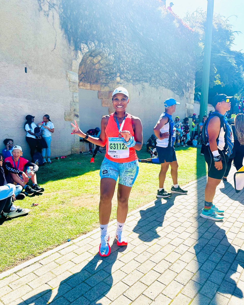 CarolinePule's tweet image. #MEDALMONDAY🏅🤩🥹🔥🧡❤️
Just 4 words!! 🏃‍♀️💙 I am Happy, Proud &amp;amp; Content! @2OceansMarathon #TTOM24 Still stoked and super motivated for next upcoming ultimate human race! @ComradesRace ! Indeed God is good.🙏😇

#MoveYourMind #TTOM2024
#soundmindsoundbody