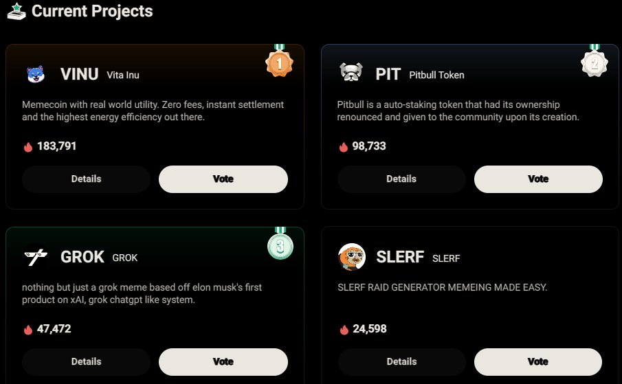 4 Tage nur mehr und $VINU ist noch immer auf Platz 1!
Daran wird sich nicht mehr viel ändern 😁🙌
 
#KuCoin $VINU $VC