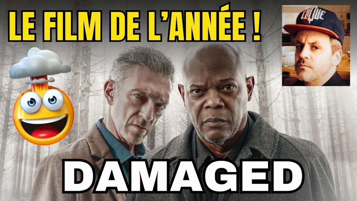 _MEREJ_'s tweet image. DAMAGED : Le film d l'année est déjà disponible !😱
Mon avis ici ➡️ youtu.be/sWnPNYlMIEQ
Like et RT en mode énorme claque dans la tête !
#Merej #Damaged #écorché #VincentCassel