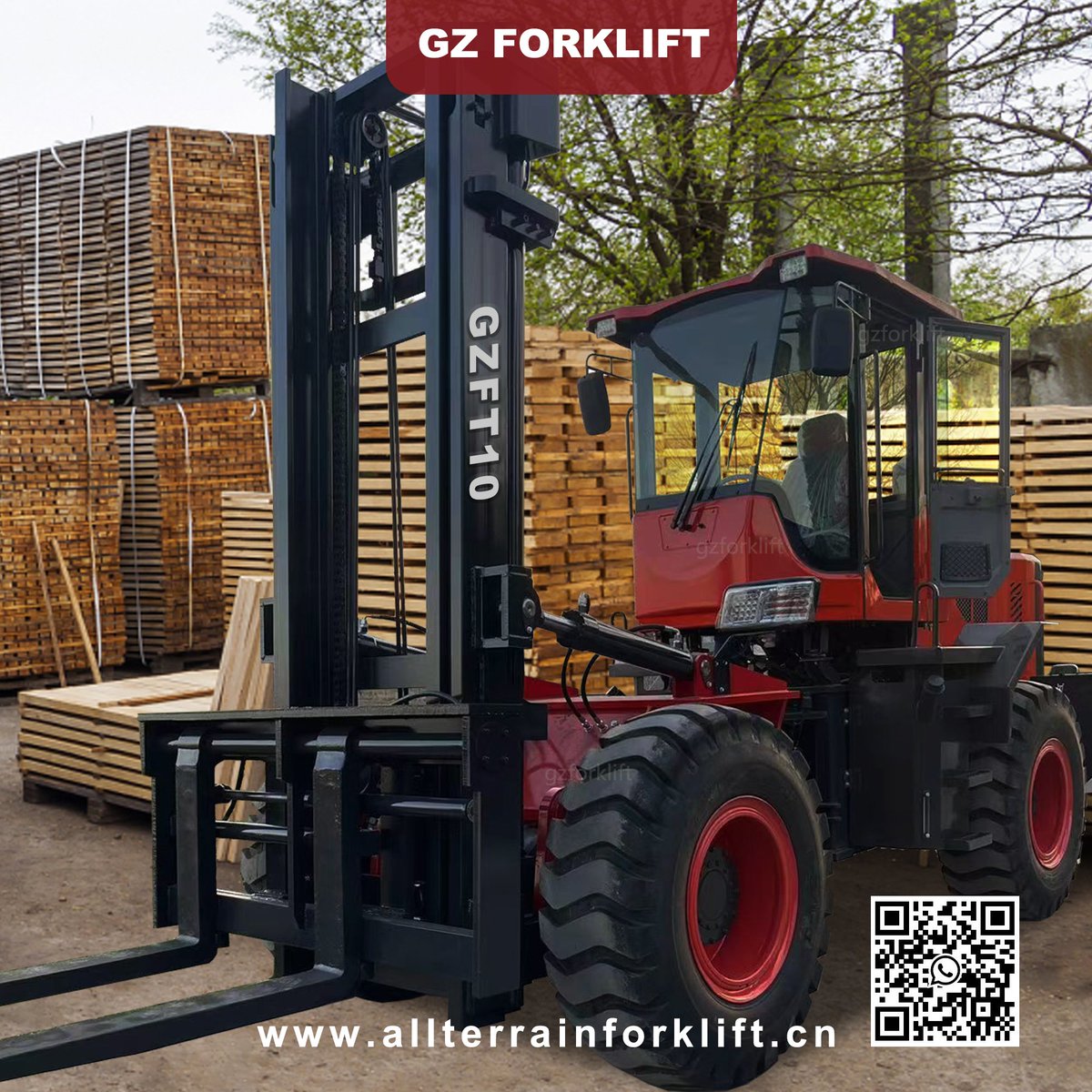 📣Rough Terrain Forklift
✅10 Ton/4-Wheel Drive/Diesel Engine
✅Overall Size(L/W/H): 6350x2150x3450mm
✅Engine(Brand optional): 115kw
✅Tyre: Pneumatic Tyre 17.5-25
📲More information, pls whatsapp 86 13053557263
🌐allterrainforklift.cn
#RoughTerrainForklift #ForkliftTruck