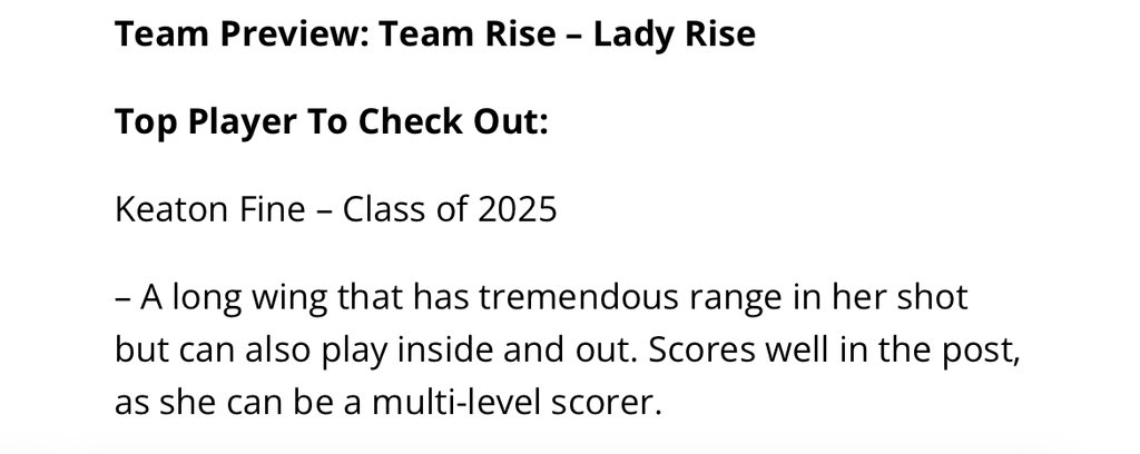 keatonolsonfine's tweet photo. Played some tough competition this past weekend. Went 1-2 for the weekend. Can’t wait to get back at it in a few weeks at our next tournament. @ghs_wbb @TeamRiseNC https://t.co/UQx2OiRZqI