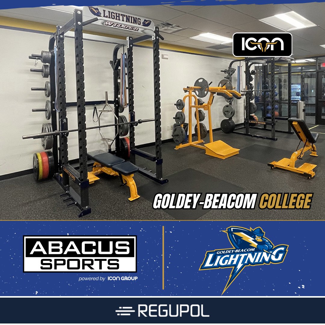 Students can achieve their fitness goals at the Goldey-Beacom Fitness Center thanks to a resilient, easy to maintain @RegupolAmerica #Aktiv floor 🏋️💪

Looking for pro sports flooring installation? Get a free quote ASAP --> abacussports.com/contact/

#WeBuildICONs #IconicRooms