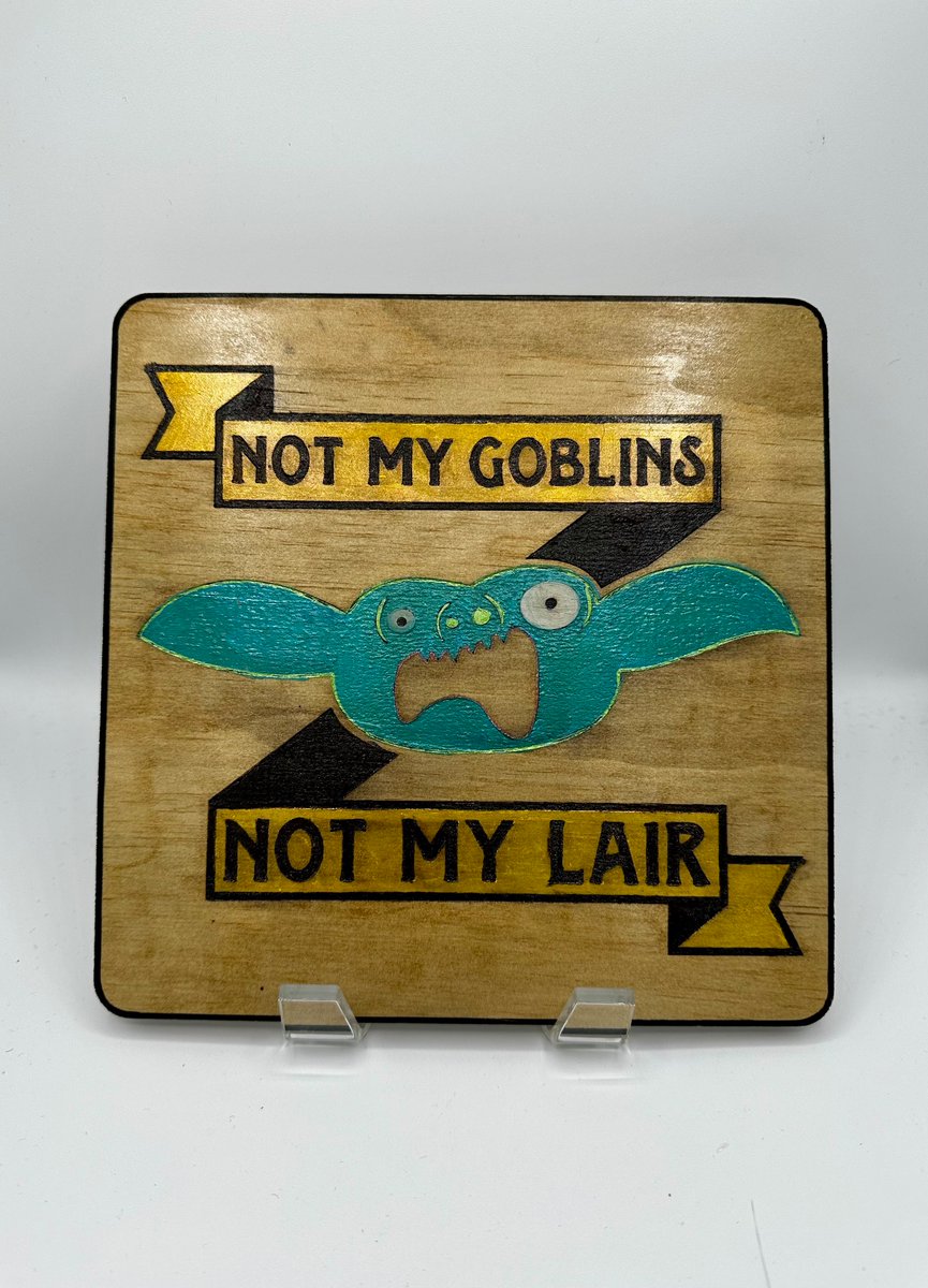 ValkyrieTotems's tweet photo. Wise and swift, the Monk dice box is a stunning blow at any table! 

Decorate your gaming lair with one of our wondrous wood plaques. Several designs to choose from! 

See it all @Calgaryexpo  Artist Alley A5712! 

#calgaryexpo #dnd #monk #nerd #decor https://t.co/y7Fl0SVSUS