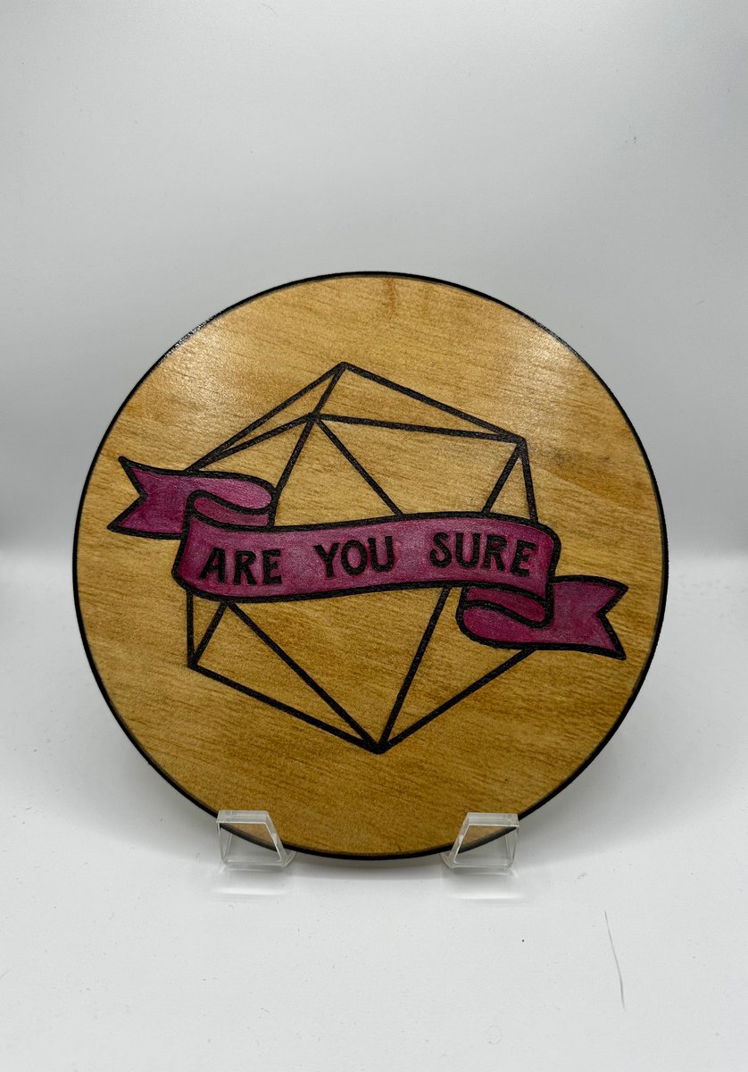 ValkyrieTotems's tweet photo. Wise and swift, the Monk dice box is a stunning blow at any table! 

Decorate your gaming lair with one of our wondrous wood plaques. Several designs to choose from! 

See it all @Calgaryexpo  Artist Alley A5712! 

#calgaryexpo #dnd #monk #nerd #decor https://t.co/y7Fl0SVSUS